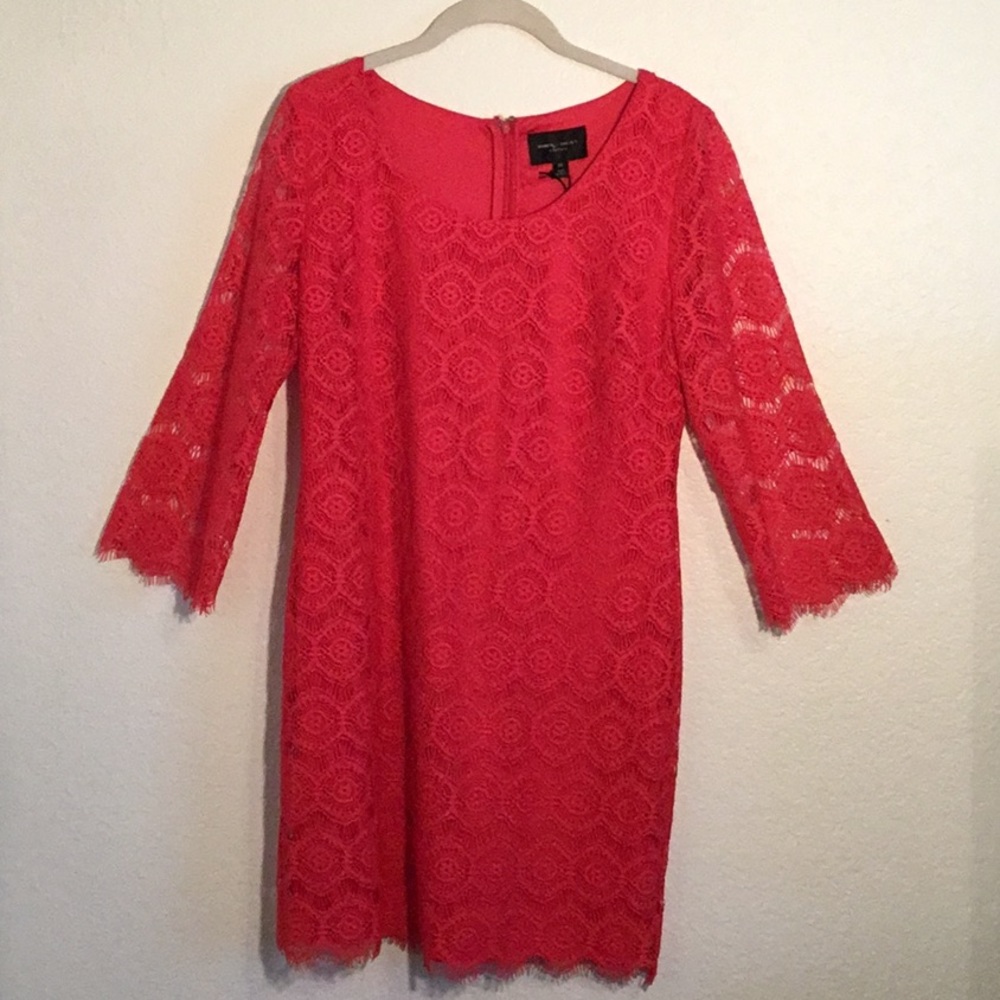 Romeo & Juliet Couture - Hot pink Lacey dress